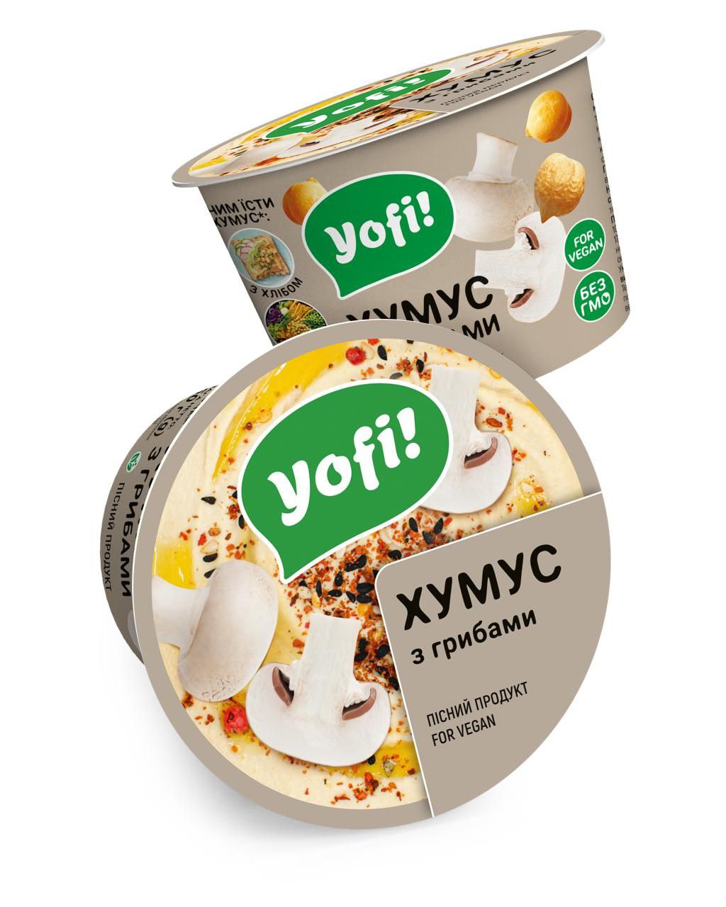 Хумус Yofi! з грибами 250 г